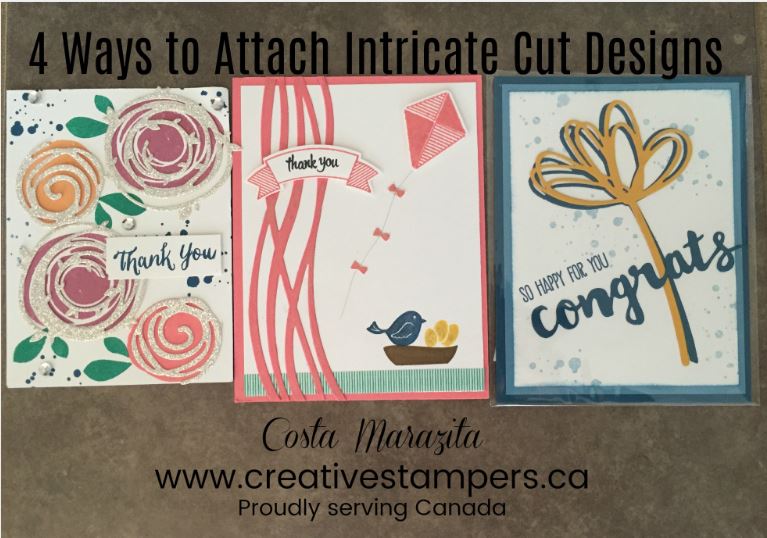 4 Ways to Attach Intricate Cut Designs