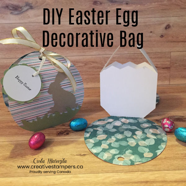 DIY Easter Egg Decorative Bag